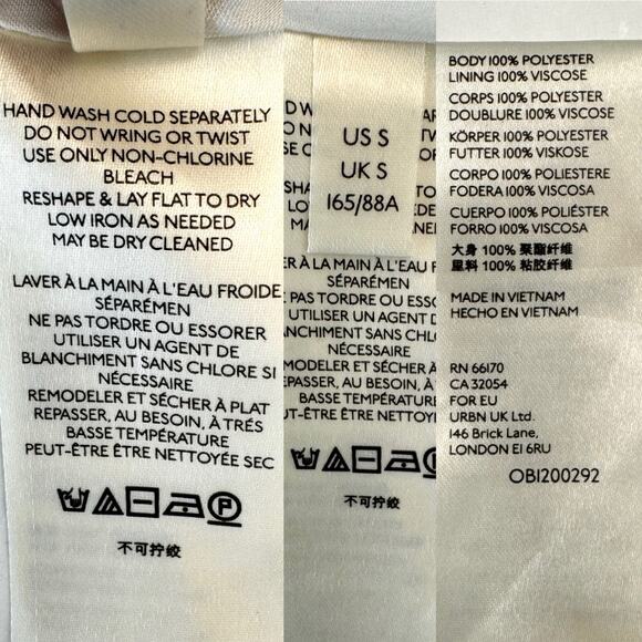 Anthropologie Maeve Shara Pleated Midi Dress Long Sleeve Boho Floral S - Picture 9 of 12